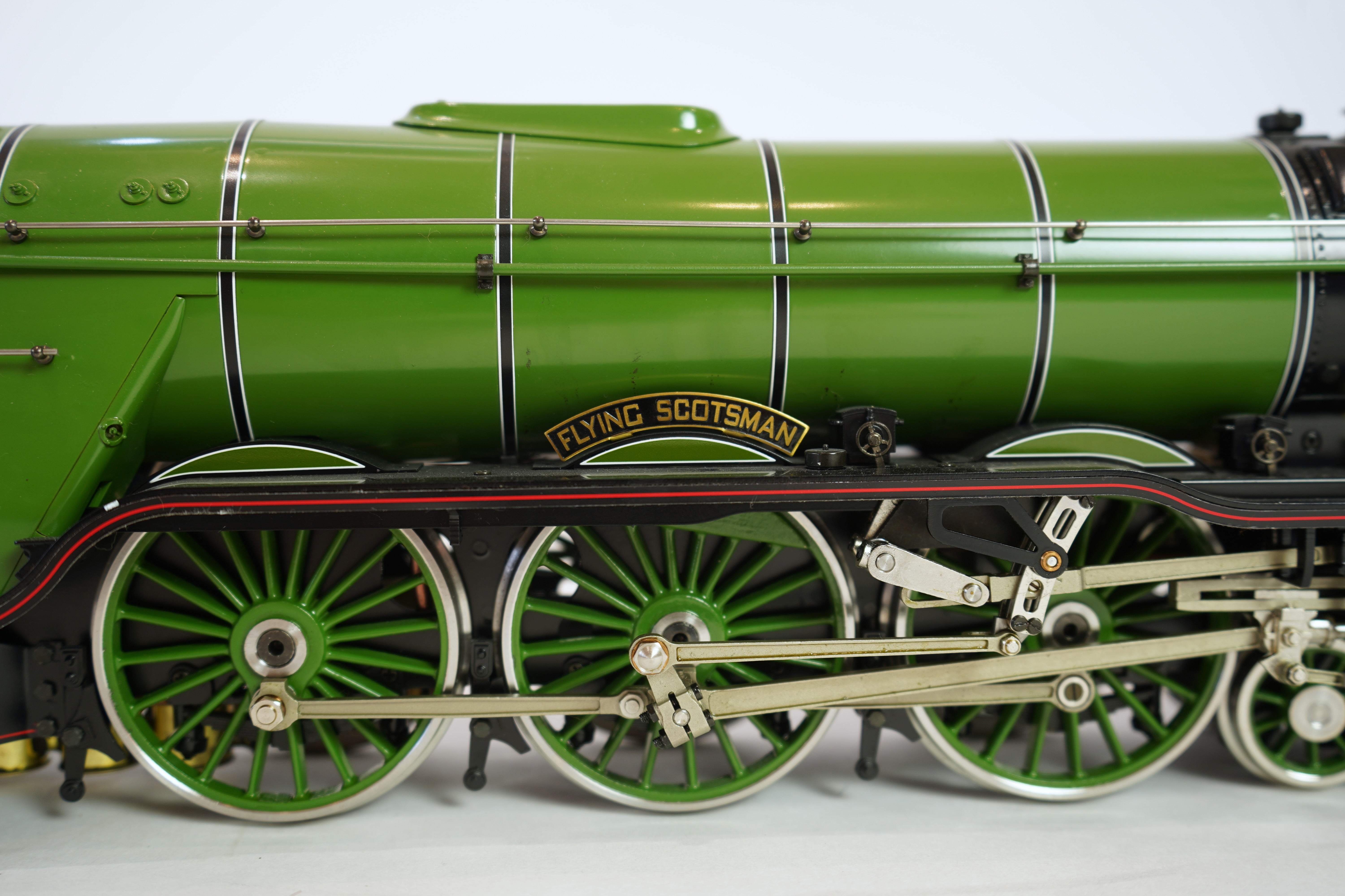 A Gauge One Aster Hobbies live steam LNER Class A3, 4-6-2 tender locomotive, Flying Scotsman 4472, the factory ‘Built Up’ version, spirit fired working three cylinder motion, with assembly instructions, operating instruc
